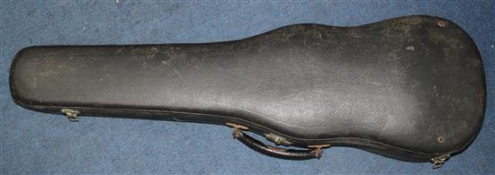 A violin, probably by F.W. Chanot, London 1900, after G. Guarneri